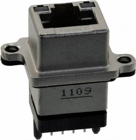 Amphenol MRJ548001 Ethernet LAN Stecker in Silber - Bild 1