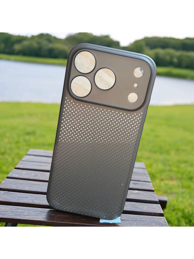 LICOERS Schutzhülle für iPhone 17 Pro Max und iPhone 17 Pro, ultradünnes mattiertes TPU in Schwarz mit Kamera-Schutz und Stoßfestigkeit - Bild 3