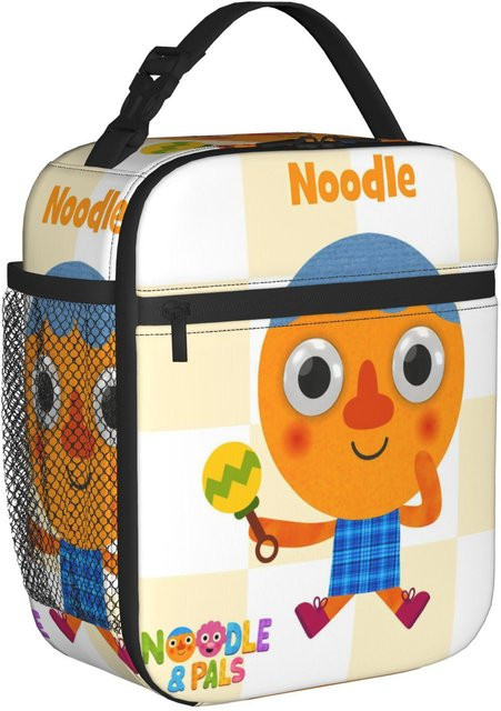 Mich! Noodle & Pals Isolierte Lunchtasche für das Büro, Tragbarer Kühler in Multicolour von Fancy Style Studio - Bild 1