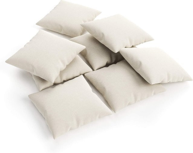 OUTFLEXX Kissen 8er Set beige, B/T/H: 45 x 45 x 45 cm - Bild 1