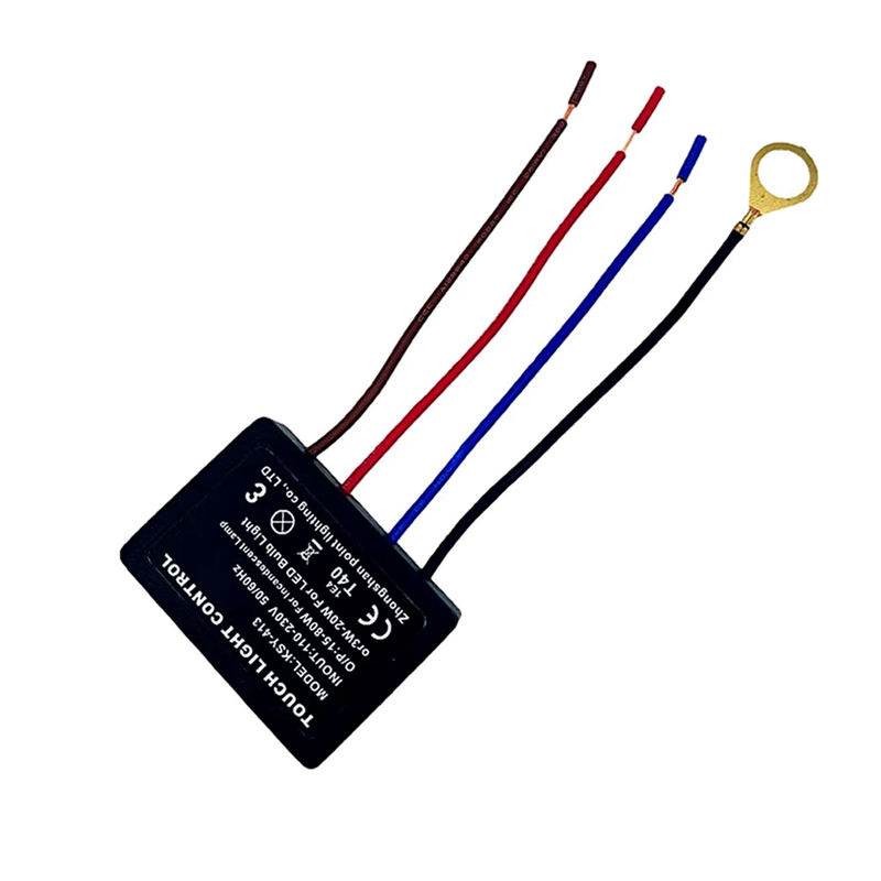 INTNIUB Touch-Dimmer Reparaturset für dimmbare LED-Glühlampen, 220V 3-Wege Schalter für Schreibtischlampen - Bild 2