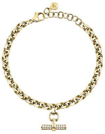 Morellato Armband Edelstahl, Zirkonia, Damen, beige - Bild 1