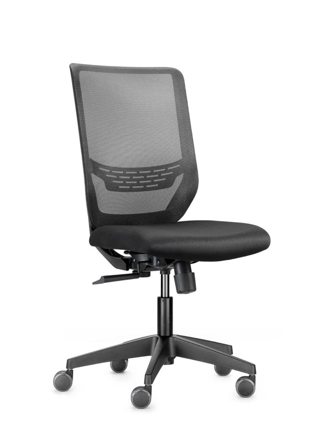 Drehstuhl to-sync one von BIGBOXX in Schwarz für dein Home-Office - Bild 1
