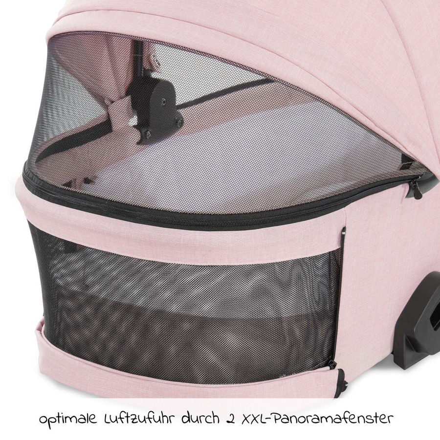 Hauck Babywanne Vision X in Melange Rose und Schwarz - Bild 3