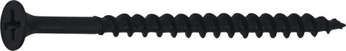 GECCO Schnellbauschrauben aus Stahl mit Phillips-Antrieb, Farbe: Schwarz, Durchmesser: 4,2 mm, Länge: 65 mm, 500 Stück - Bild 1