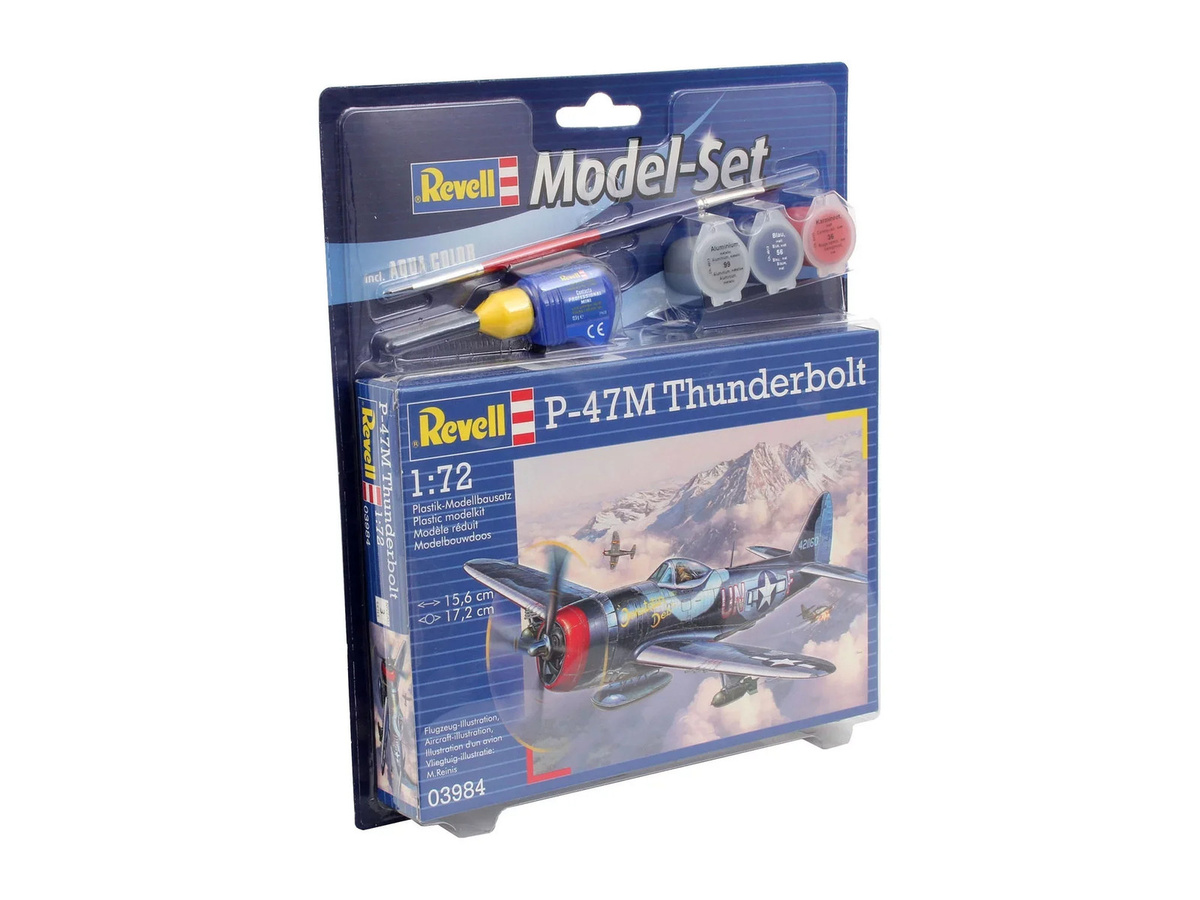 Revell Model Set P-47M Thunderbolt, Fahrzeuge, ab 8 Jahren - Bild 2