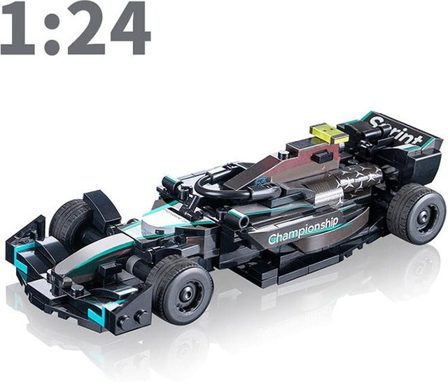 Linyi toy car 27S Speed W15 Rennwagen, Baustein-Set, ab 6 Jahre - Bild 1
