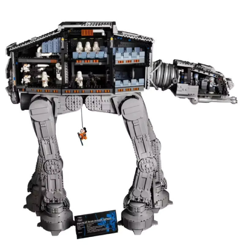 Bandai Star Wars AT-AT Bausteine, Großer Gepanzerter Walker Modell, 6785 Teile, ab 14 Jahre - Bild 5