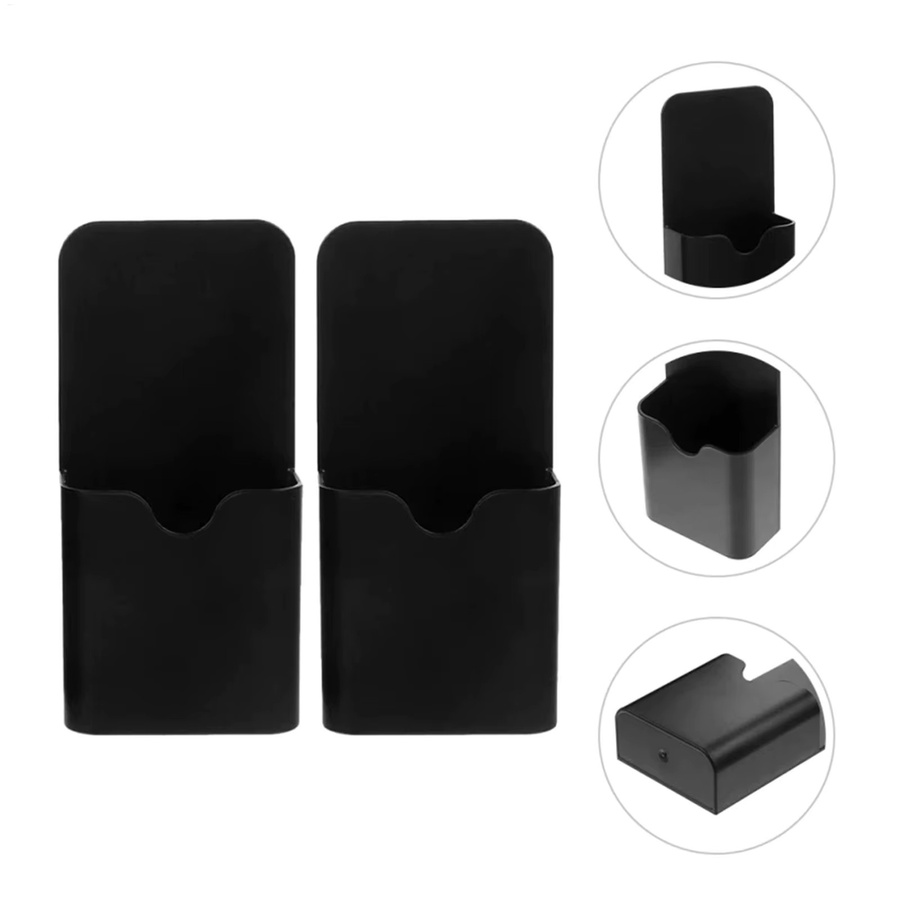 Magnetischer Stifthalter aus Kunststoff für Kühlschrank und Whiteboard in Schwarz und Weiß - Bild 5