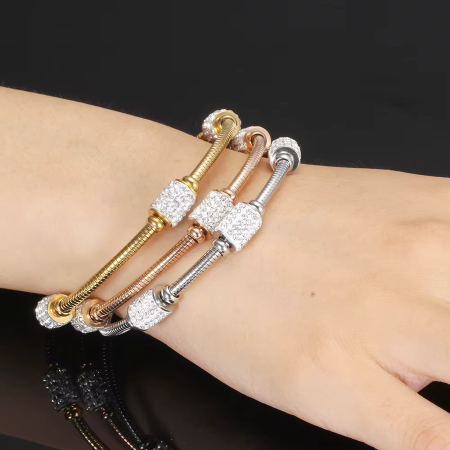 VQYSKO Armband, Edelstahl, Kristall, Perle, Damen - Bild 2