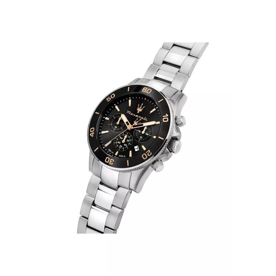 Maserati Chronograph, Edelstahl, Quarz, 43 mm, Herren - Bild 2