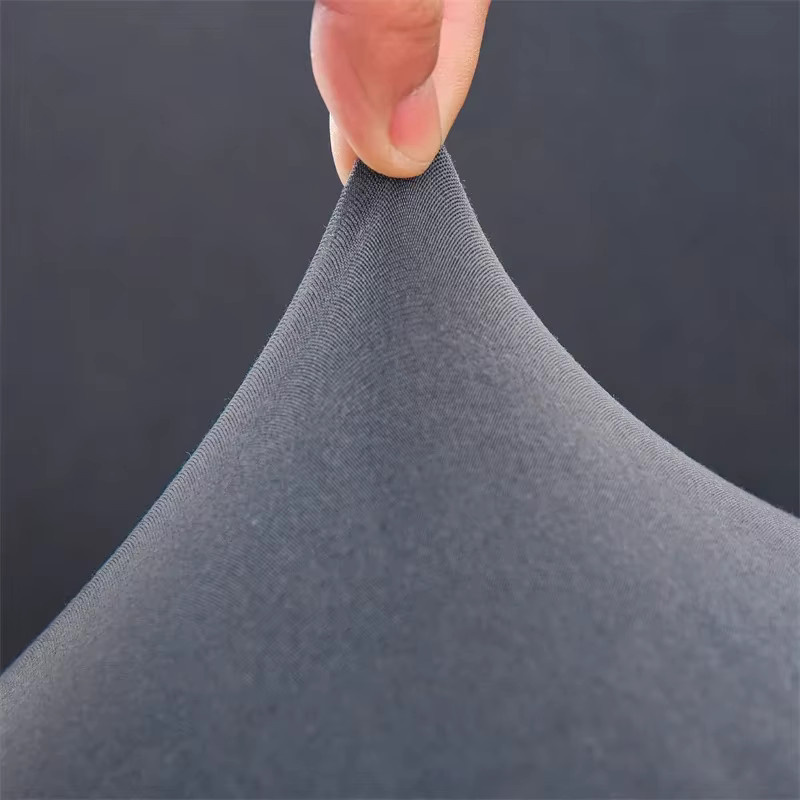 WANERQU Wasserabweisender elastischer Stuhlbezug in Grau für Esszimmer und Bürostühle - Bild 3