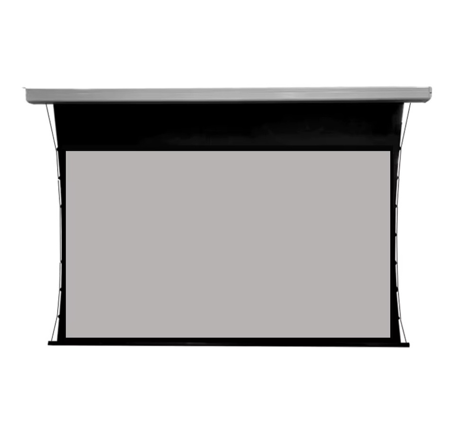 Motorisierte Tab-Tension-Projektionsleinwand von Yovanxer aus grauem Kristallmaterial für 4K und 3D-Projektionen - Bild 6