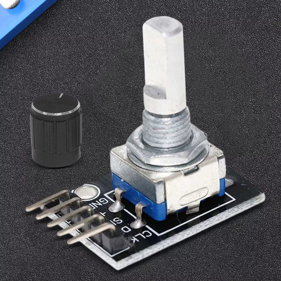 HW-040 360 Grad Drehgeber Schalter Modul 5V Ziegel Sensor Entwicklungsplatine Potentiometer Knopf Kit in Multicolour - Bild 2