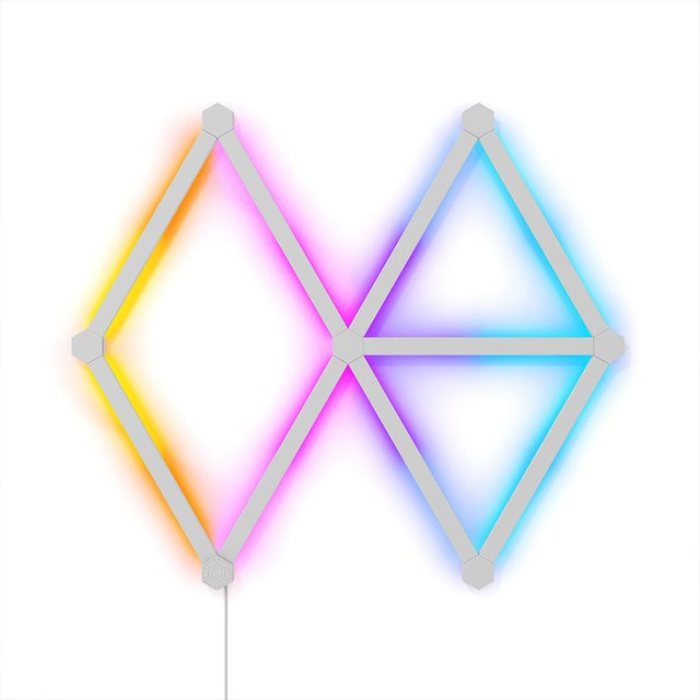 Nanoleaf Lines Starter Set 9er-Set in Weiß und Multicolour - Bild 1