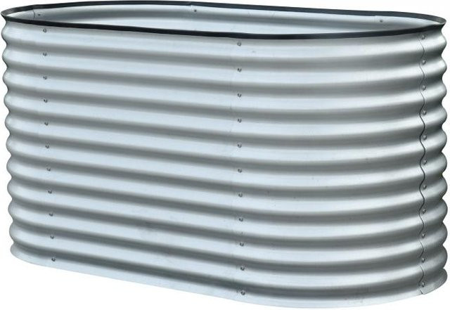 Westmann Hochbeet Grow Faster aus Stahl in Silber, B/T/H: 160 x 80 x 82 cm - Bild 3