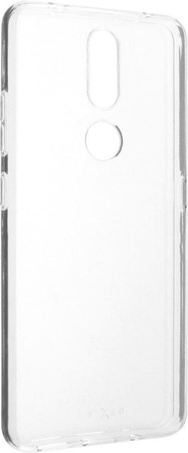 Transparente Silikon-Rückseitenhülle für Nokia 2.4 inklusive 9H Glas Schutzfolie - Bild 1