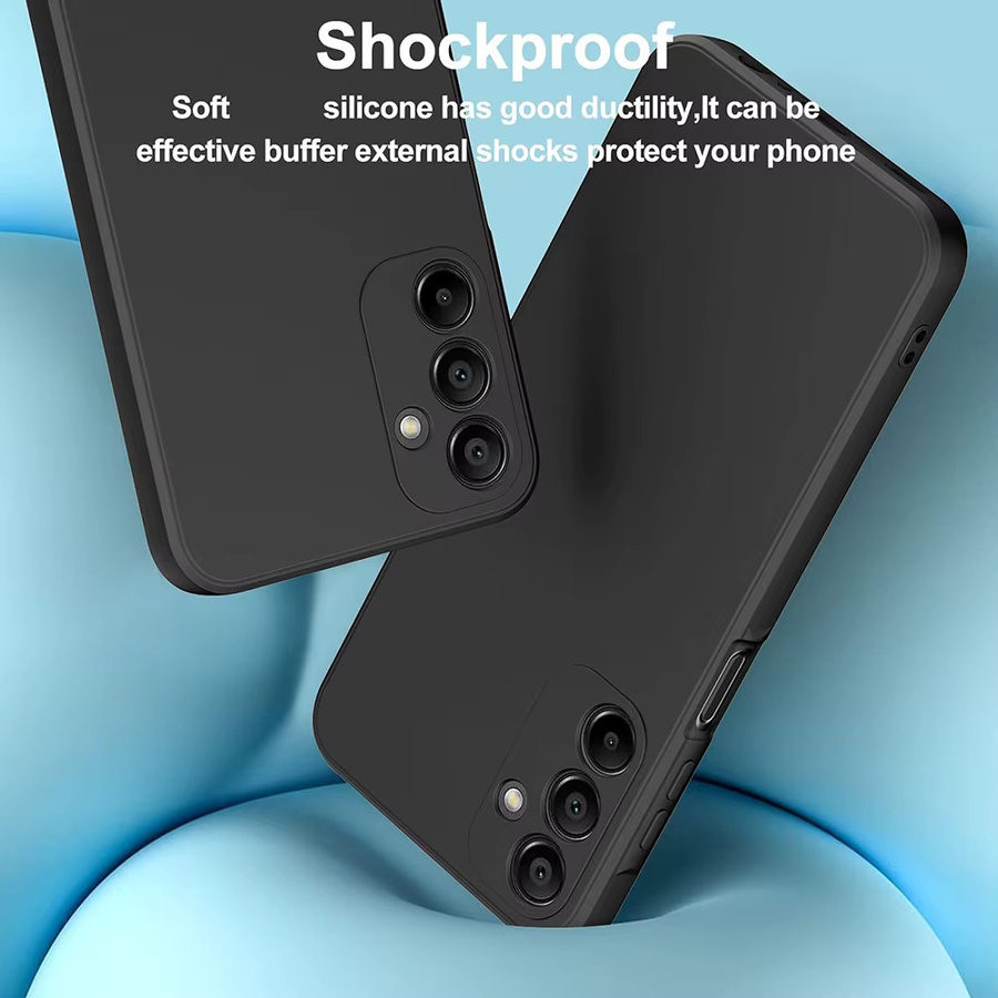 Ricestate Silikonhülle für Samsung Galaxy S25 S24 S23 S22 S21 FE Plus Ultra A06 A16 A26 A36 A56 in Schwarz, Ultra Dünn und Matt - Bild 4