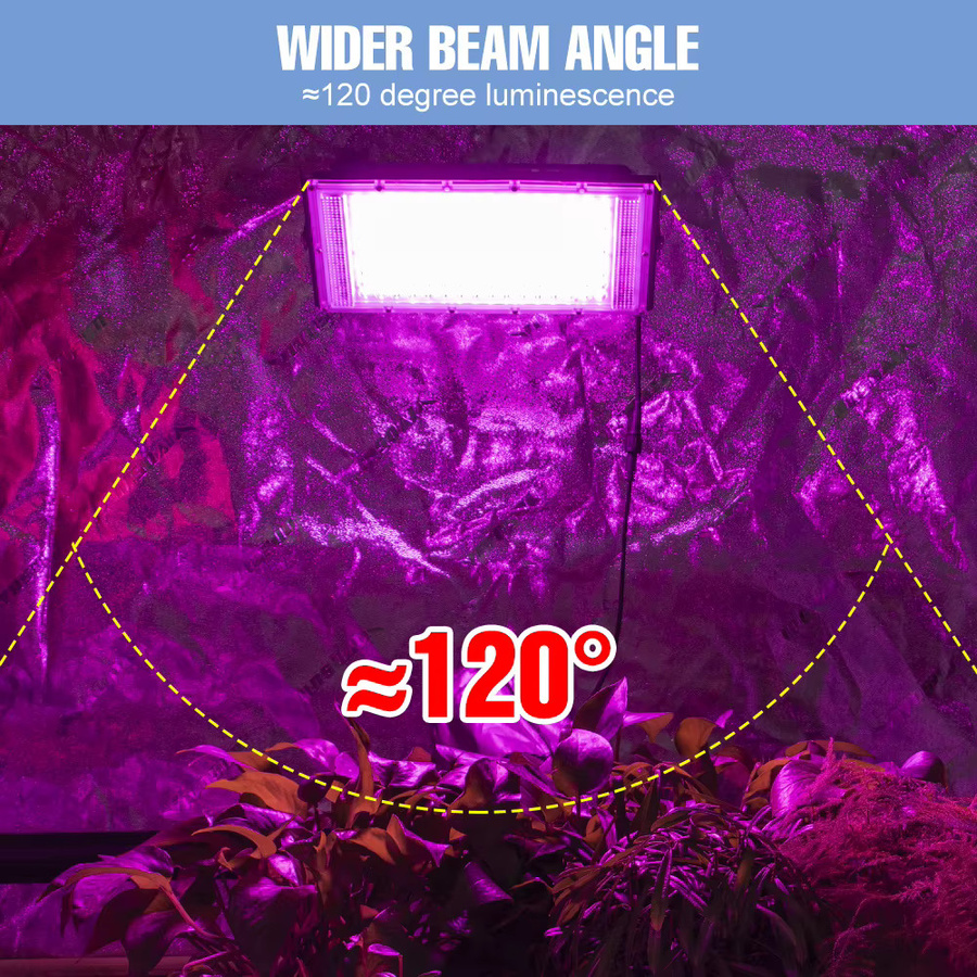 USB LED Vollspektrum Pflanzenlampe für Indoor-Anbau von Obst, Gemüse und Sukkulenten in Schwarz - Bild 5