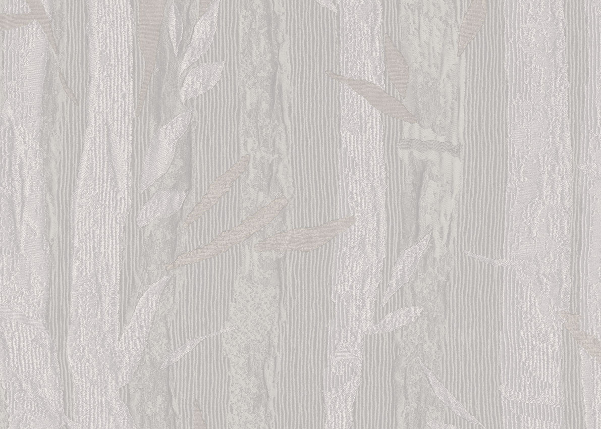 Armani Casa Tapete Gion 9501 in Grau mit floralem Botanical Design aus Vinyl - Bild 1