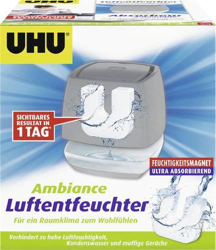 UHU Ambiance Luftentfeuchter Anthrazit für bis zu 45m³ - Bild 1