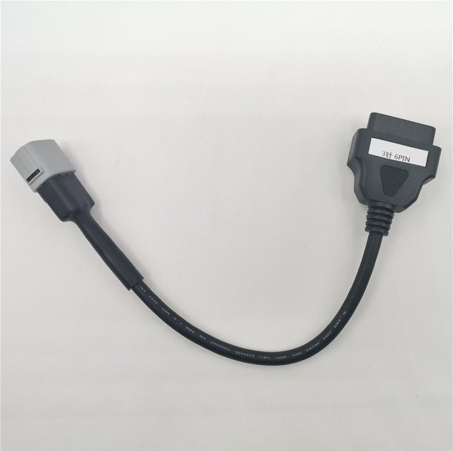 Topfactory Yamaha OBD2 4 Pin Diagnose Adapterkabel für Motorrad, Bike und ATV in Weiß - Bild 1