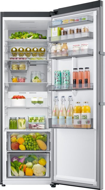 Samsung Standkühlschrank RR39C7BD7S9 in Edelstahl-Optik, Silber - Bild 1