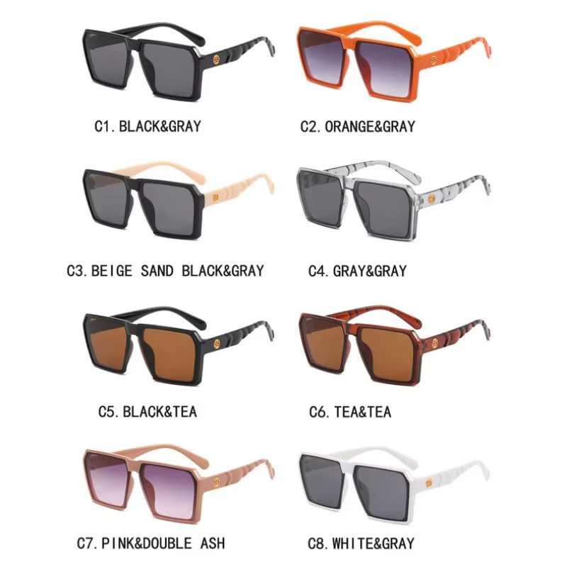 Samjune Sonnenbrille, Vollrand, quadratisch, Kunststoff, multicolor, Damen - Bild 3