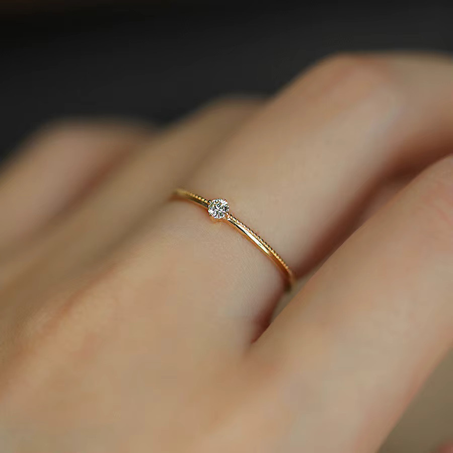 OBEAR Ring 925 Silber, Gold, Zirkonia, Damen - Bild 2