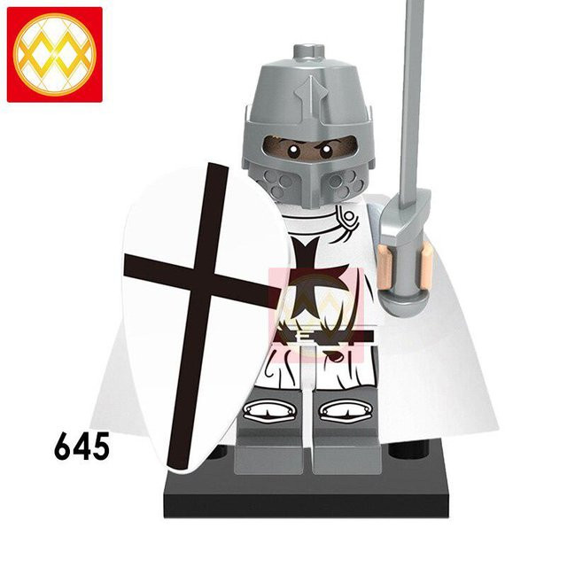 Xiaoluban Mittelalterliche Ritter, Blockspielzeug, ab 6 Jahren - Bild 1