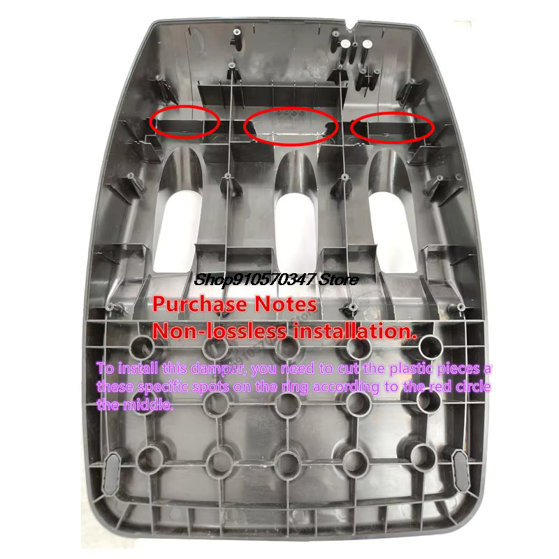 Logitech Racing Modifikation Pedal Kit für G25 G27 G29 G923 in Schwarz mit einstellbarer Dämpfung für Bremse und Gas - Bild 3