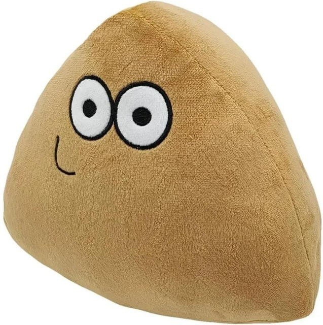Kidsly Pou Plüsch Spielzeug, Schwarz, 22cm - Bild 1
