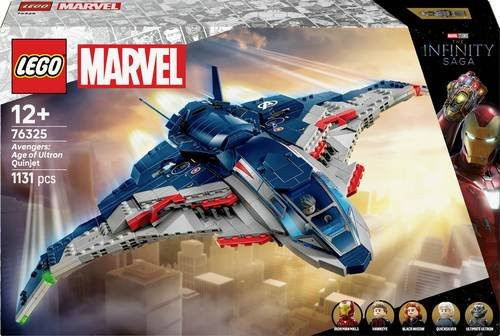 LEGO Marvel Avengers: Age of Ultron Quinjet Konstruktionsspielzeug ab 12 Jahren - Bild 1
