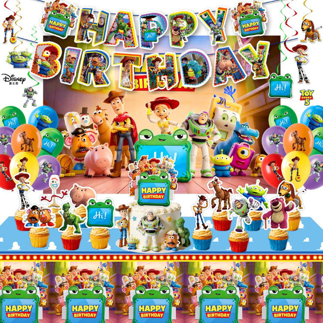 Disney Toy Story 5 Themenparty-Set, Dekorationsset - Bild 1