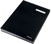Esselte Unterschriftenmappe Displaybook A4 in Grau und Schwarz - Bild 1