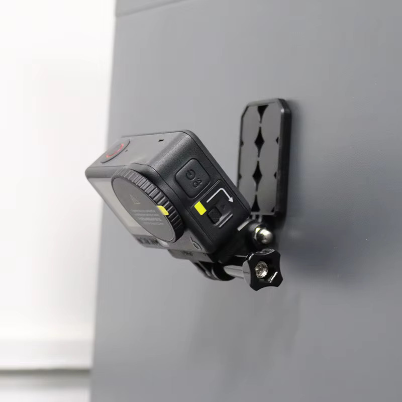 DJI Action 6 Magnetische Halterung mit Schnellwechseladapter und Magnet-Erweiterungsstativ in Schwarz - Bild 3