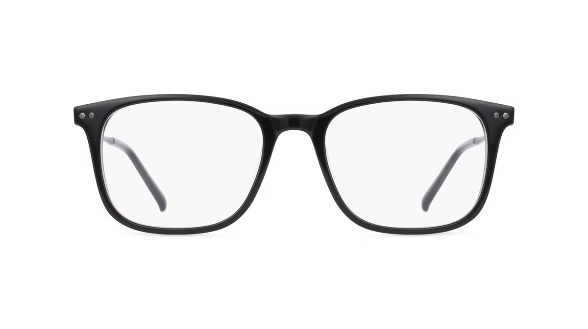 Fielmann BD 531 CL Korrektionsbrille, Vollrand, Quadratisch, Acetat, Herren, Braun, Schwarz - Bild 1
