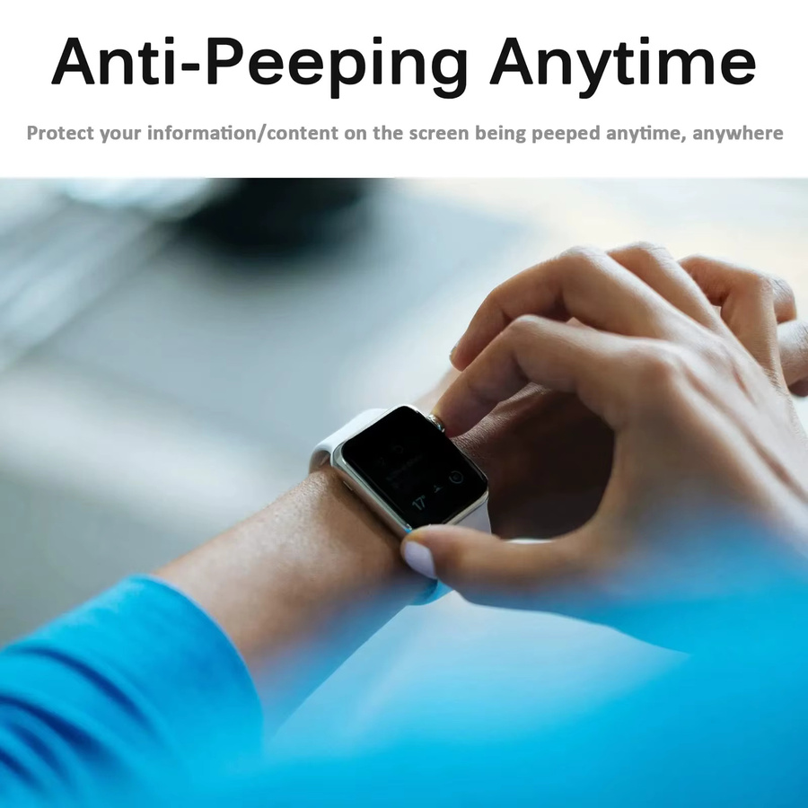 Apple Sichtschutz-Hydrogelfolie, 2 Stück, für Apple Watch - Bild 5