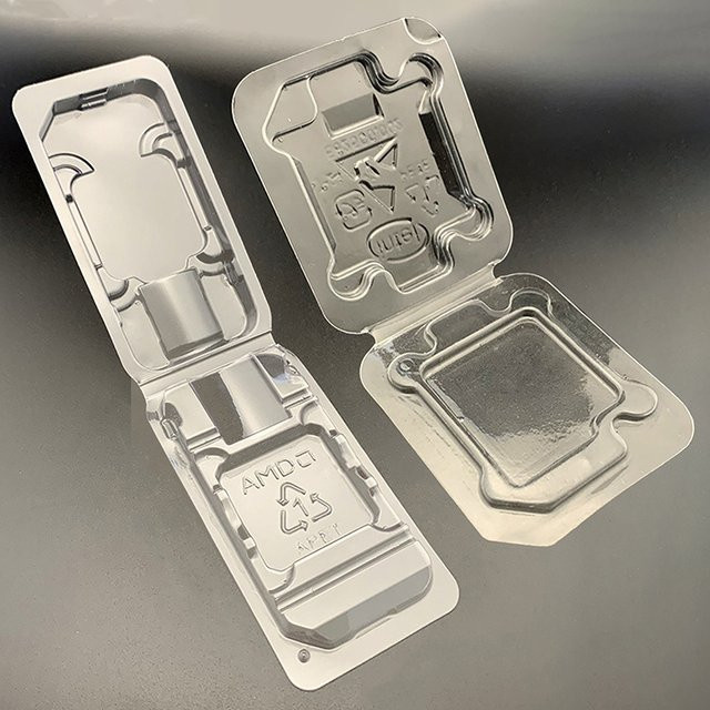 10 Stück CPU-Innenstützschutz Blister-Unterstützung für AMD AM2 AM3 FM1 FM2 in Transparent - Bild 1