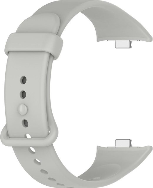 Xiaomi Uhrenarmband Silikon, hellgrau, Unisex - Bild 1