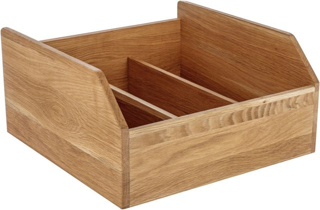 VEGA Brotbox Esino in Braun mit Fächern, B/T/H: 45 x 45 x 22,2 cm - Bild 1