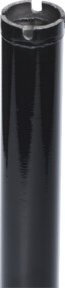 Klingspor DR 912 B Diamant-Bohrkronen Schwarz, Durchmesser: 15 mm, Tiefe: 300 mm, 1 Segment, Ringsegment mit 1/2 Zoll Gewinde - Bild 1