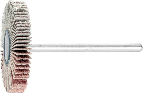 PFERD Korund Fächerschleifer A180 Durchmesser 30 mm, Dicke 5 mm, Schaft-Durchmesser 3 mm, 10 Stück für Feinschliff und Finish - Bild 1