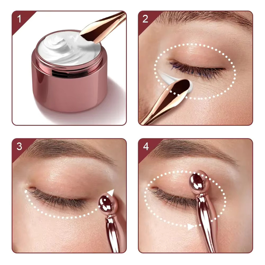 MEETCARE 2in1 Mini Eye Massage Stick, Gesicht und Augen - Bild 2