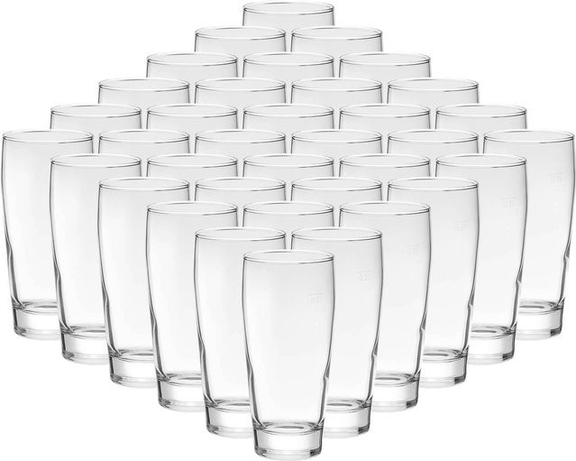 Van Well Willi Becher geeicht, 36er Set, transparent, 0,2 l - Bild 1