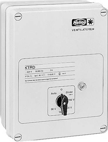 Helios Traforegler KTRD 15A für Ventilatoren in Grau und Weiß - Bild 1