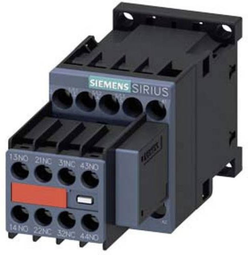 Siemens Leistungsschütz 3RT2017-1CP04-3MA0 mit 3 Schließern, 690 V/AC, grau - Bild 1