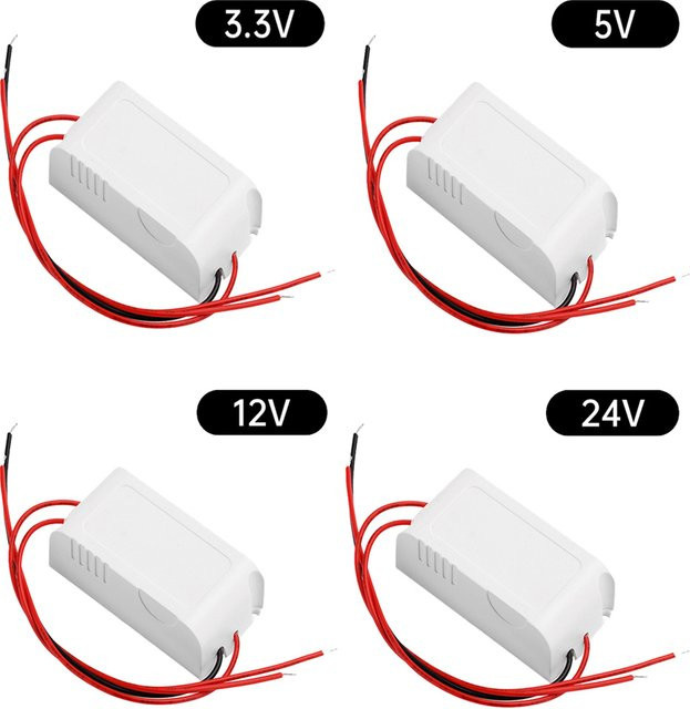 AC-DC Stromversorgungsmodul Mini-Buck-Wandler zur Stabilisierung der Spannung von AC 110V-230V auf DC 3,3V 5V 12V 24V für LED, 3W, isoliert - Bild 1