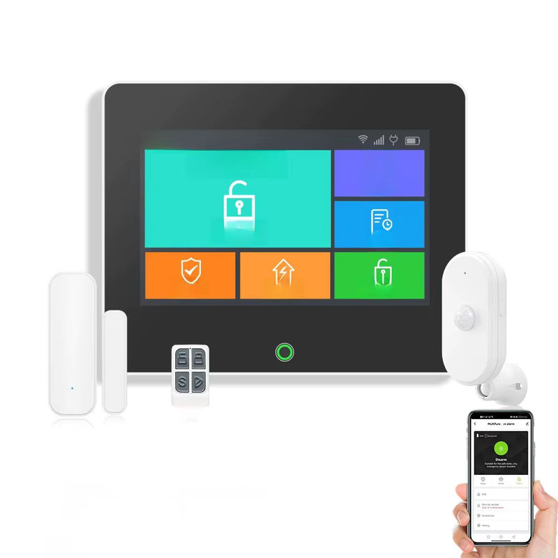 Tuya Smart Home Security Alarm System mit WiFi, GSM und TFT-Bildschirm zur Steuerung per App - Bild 6