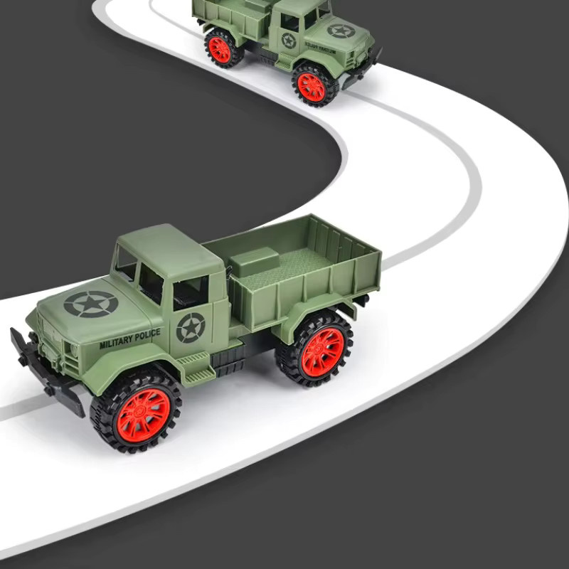 Mitty Militär Lkw Pickup, Spielzeug Auto Modell, Grün - Bild 4